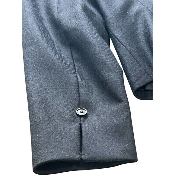 NEW Amanda Smith Suit Skirt Jacket 100% Wool Black Business Work Office Size 10 - Picture 5 of 12